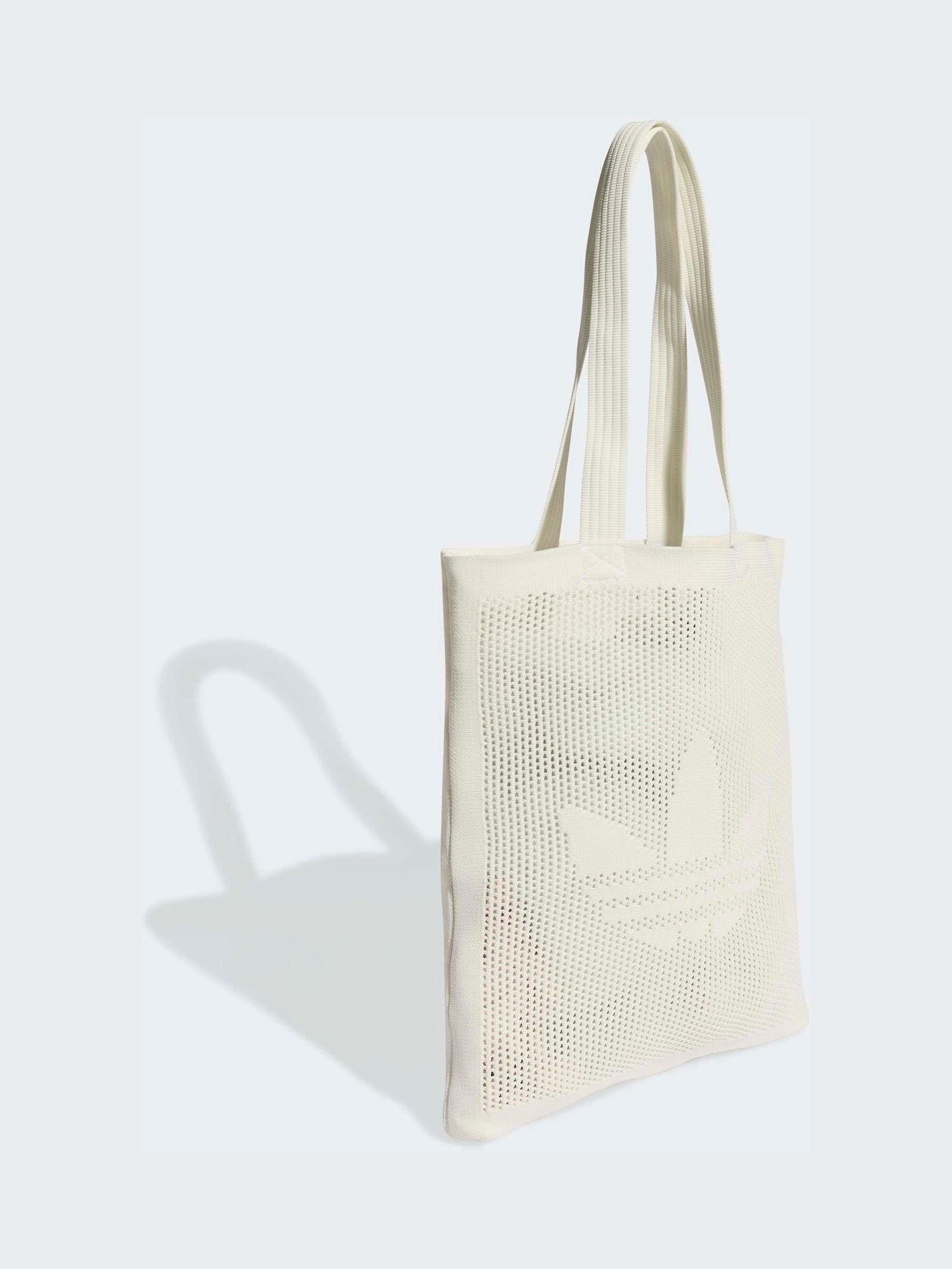 Buy adidas Originals White Crochet Tote Bag from Next USA