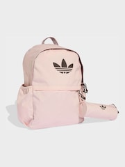 Rosa - adidas Originals Rucksack mit Federmäppchen - Bild 1 von 5