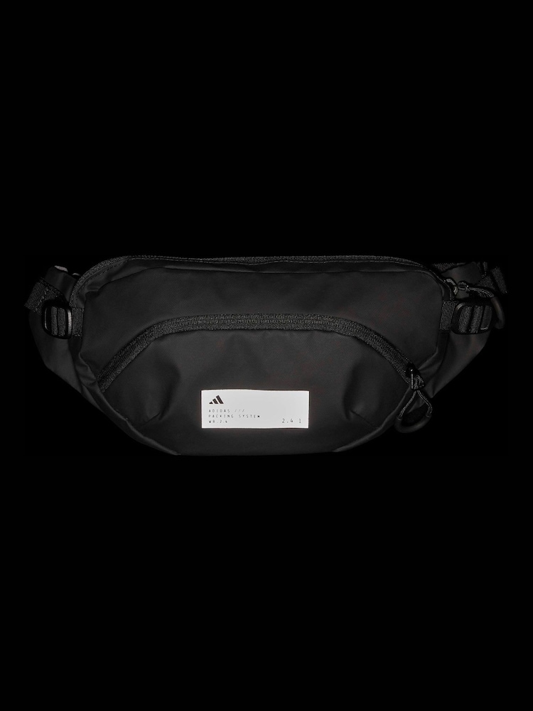 adidas Black Hybrid Bumbag - Image 4 of 4