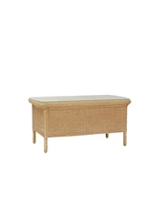Laura Ashley Harvest Brown Rattan Coffee Table - Image 2 of 2