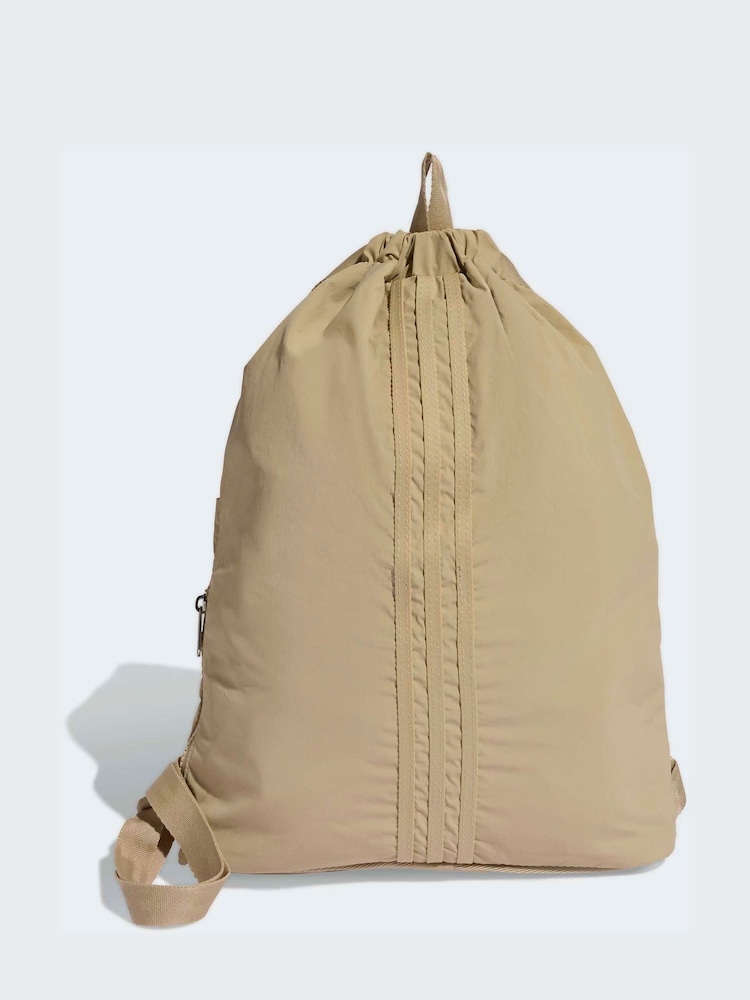 adidas Originals Brown Everyday Icons String Backpack - Image 2 of 4
