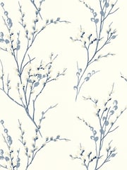 Laura Ashley Pussy Willow Seaspray Cane Rocking Chair - Image 3 of 3