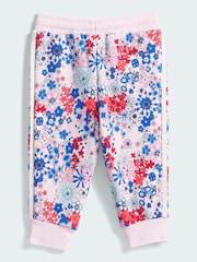 adidas Originals Pink Liberty London Sweatshirt and Joggers Infant Set - Image 6 of 7