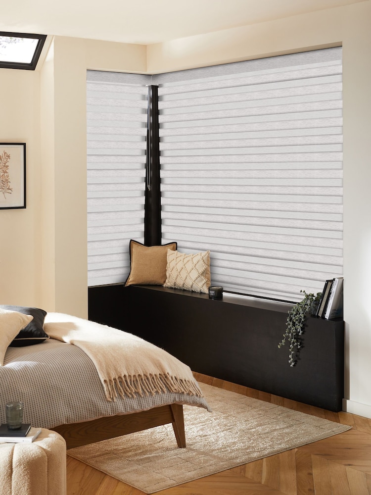 Slate Grey Balsa Made to Measure Day and Night Blind - Image 2 of 8