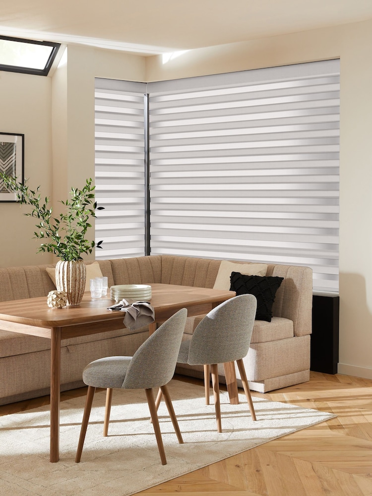 Grey Levina Made to Measure Day and Night Blind - Image 2 of 8