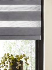 Grey Kite Blackout Made to Measure Day and Night Blind - Image 6 of 8