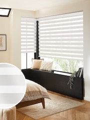Cream Thar Blackout Made to Measure Day and Night Blind - Image 2 of 8