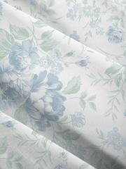 Shabby Chic by Rachel Ashwell® Blue Romantic Rose Sheer Made to Measure Roller Blind - Image 6 of 6