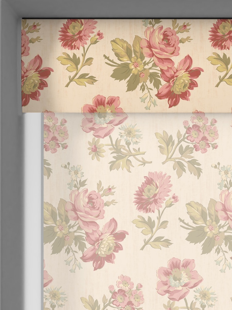 Shabby Chic by Rachel Ashwell® Vintage Pink Eloise Sheer Made to Measure Roller Blind - Image 2 of 4