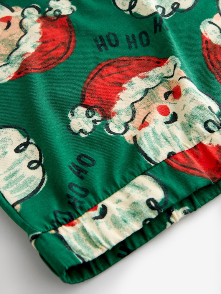 Society 8 Green Matching Family Sketchy Santa Pyjamas Set - Image 5 of 5 Society 8 Green Matching Family Sketchy Santa Pyjamas Set - Image 5 of 5