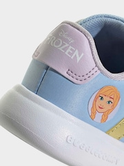 adidas Blue Disney Frozen Grand Court 3.0 Infant Trainers - Image 9 of 9
