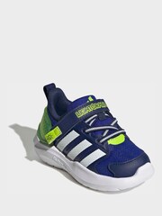 adidas Blue Lightorama Infant Trainers - Image 1 of 9