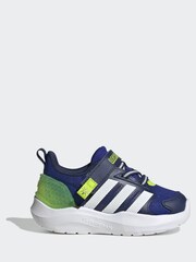 adidas Blue Lightorama Infant Trainers - Image 3 of 9