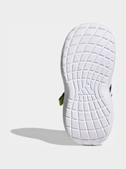 adidas Blue Lightorama Infant Trainers - Image 6 of 9