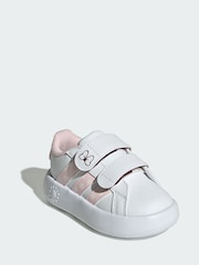 adidas Disney Minnie Mouse Grand Kids Court Trainers - Imagen 1 de 4
