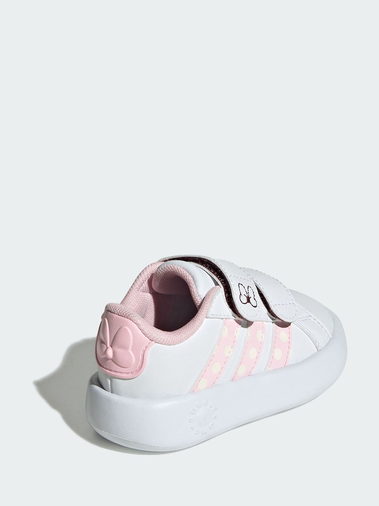 adidas Disney Minnie Mouse Grand Kids Court Trainers - Imagen 2 de 4