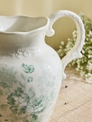 Shabby Chic by Rachel Ashwell® Green Jug Vase - Image 3 of 5