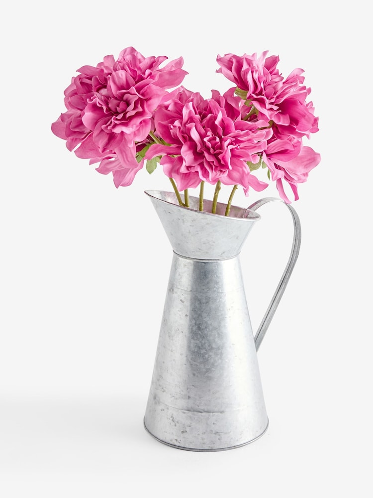 Shabby Chic by Rachel Ashwell® Pink Artificial Dahlias in Jug - Image 1 of 1