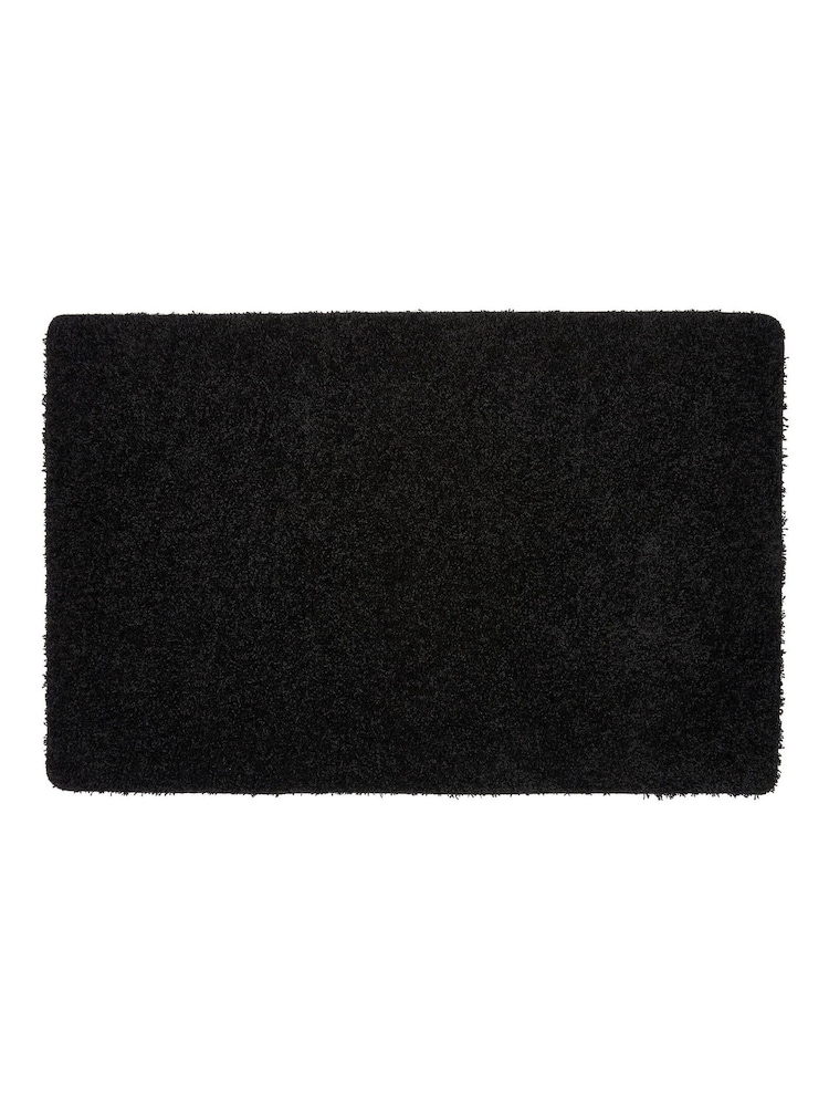 My Rug Black Shaggy Bathmat - Image 3 of 3