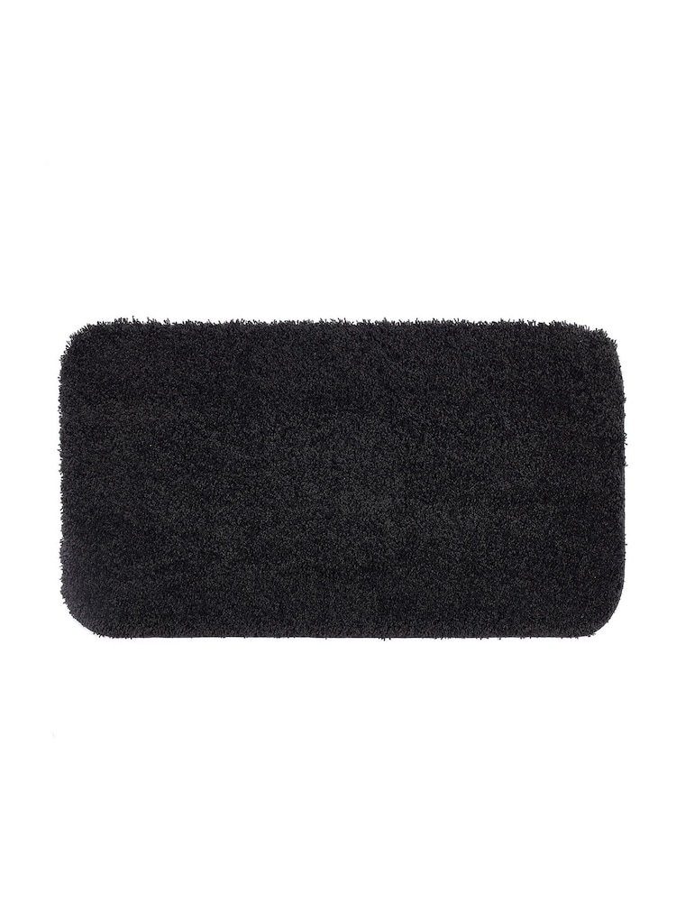 My Rug Black Shaggy Bathmat - Image 4 of 4