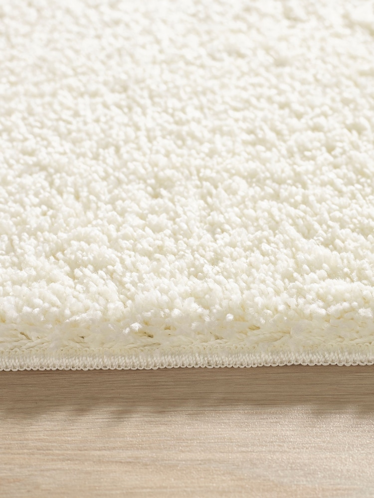 My Rug Ivory Shaggy Bathmat - Image 3 of 3