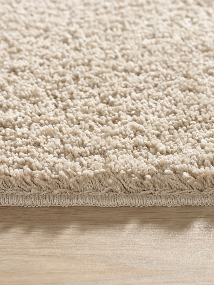 My Rug Beige Shaggy Curved Bath Mat - Image 2 of 3