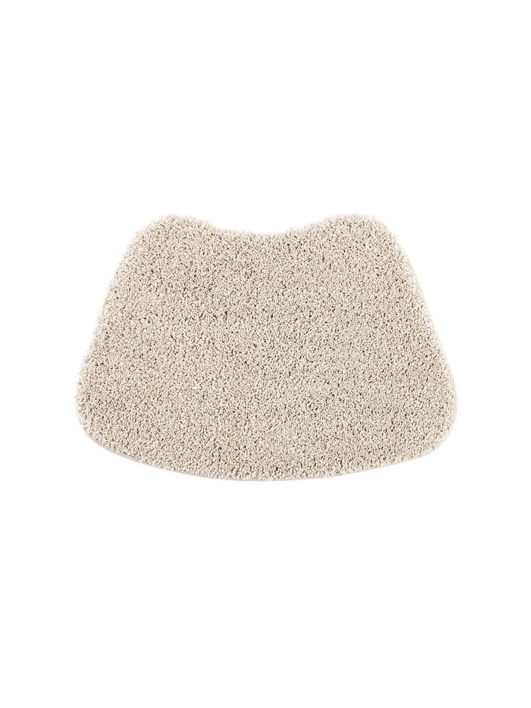 My Rug Beige Shaggy Curved Bath Mat - Image 3 of 3