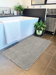 My Rug Ghost Grey Shaggy Bathmat - Image 1 of 3