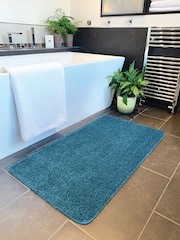 My Rug Teal Shaggy Bathmat - Image 1 of 3