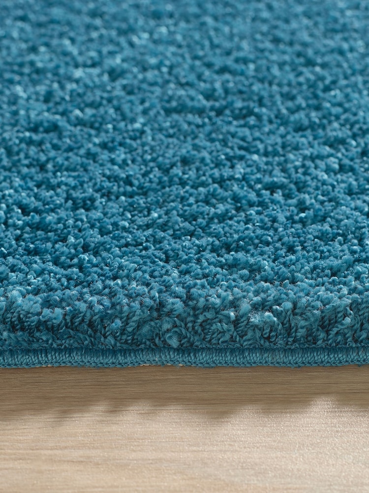 My Rug Teal Shaggy Bathmat - Image 3 of 3