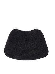 My Rug Black Shaggy Curved Bath Mat - Image 3 of 3