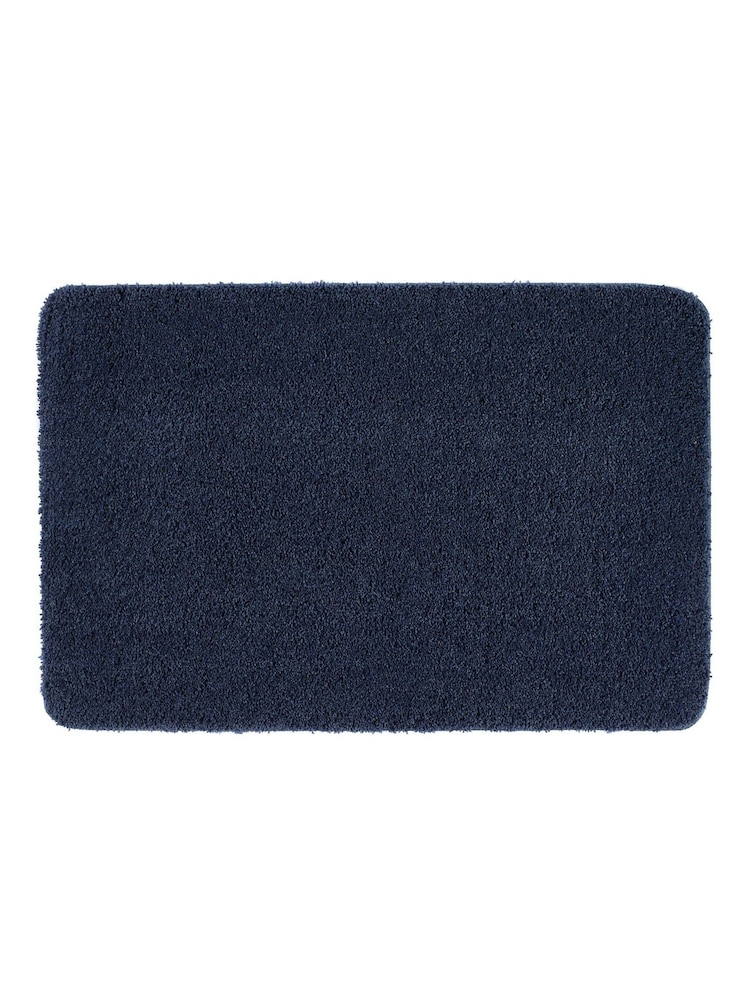 Howler & Scratch Midnight Blue Shaggy Pet Mat - Image 2 of 3 Howler & Scratch Midnight Blue Shaggy Pet Mat - Image 2 of 3