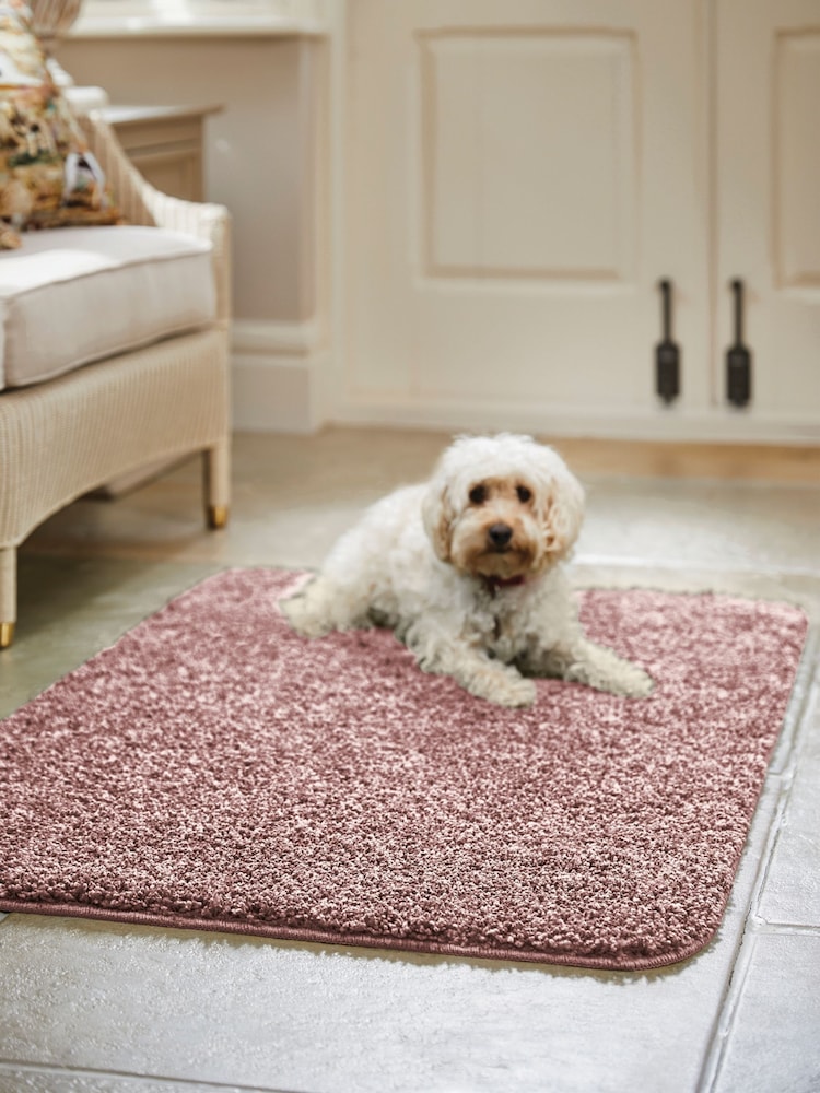 Howler & Scratch Nude Pink Shaggy Pet Mat - Image 1 of 3 Howler & Scratch Nude Pink Shaggy Pet Mat - Image 1 of 3