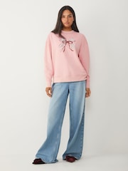 Society 8 Pink Matching Family Betty Sweat Top - Image 3 of 4