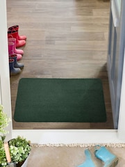 My Mat Forest Green Soft Washable Doormat - Image 1 of 2