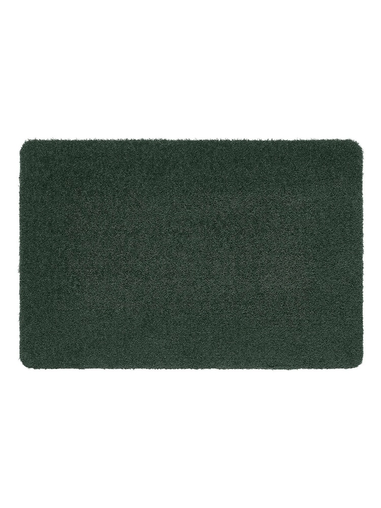 My Mat Forest Green Soft Washable Doormat - Image 2 of 2