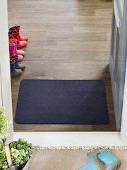 My Mat French Navy Soft Washable Doormat - Image 1 of 2