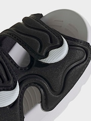 adidas Black AltaSwim 3 Infant Sandals - Image 8 of 9
