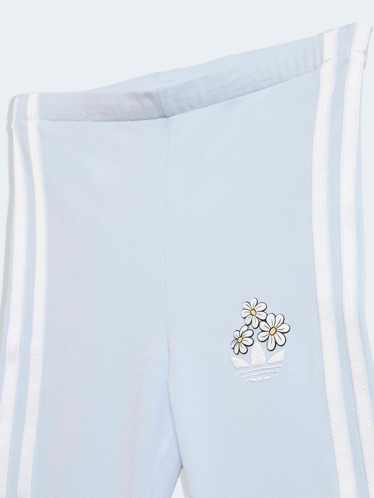 adidas Originals Blue Disney Alice in Wonderland Sweatshirt and Flare Leggings Infant Set - Image 8 of 8 adidas Originals Blue Disney Alice in Wonderland Sweatshirt and Flare Leggings Infant Set - Image 8 of 8