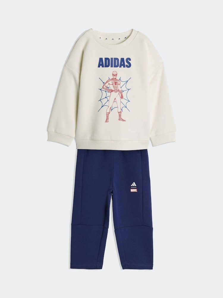 adidas Marvel Spider-Man Sweatshirt and Jogger Infant Set - صورة 2 من 7 adidas Marvel Spider-Man Sweatshirt and Jogger Infant Set - صورة 2 من 7