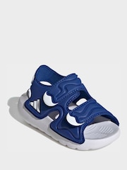 adidas Blue AltaSwim 3 Infant Sandals - Image 5 of 10