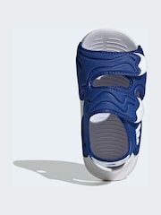 adidas Blue AltaSwim 3 Infant Sandals - Image 8 of 10