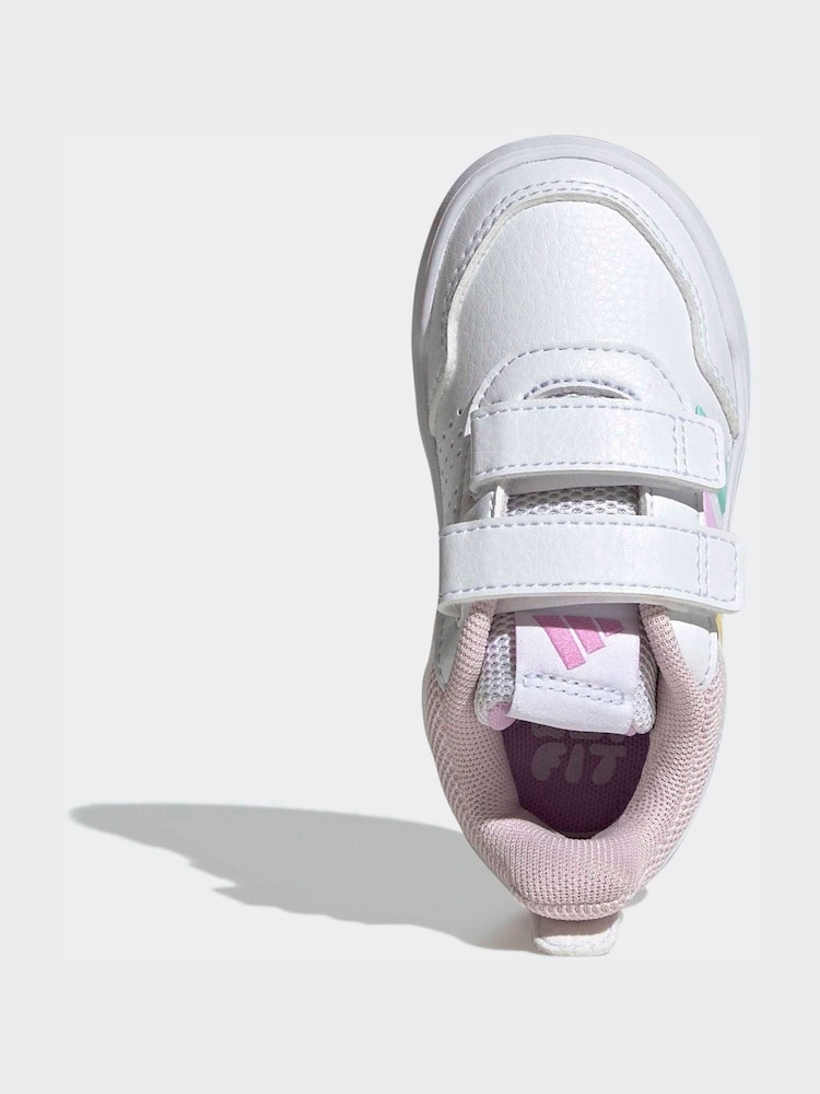 Buy adidas White/Multi Hook and Loop Tensaur Sport 3.0 Infant Trainers from  Next USA