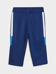 adidas Blue Tiro Essentials Infant Tracksuit Set - Image 4 of 7