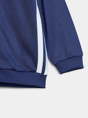 adidas Blue Tiro Essentials Infant Tracksuit Set - Image 6 of 7
