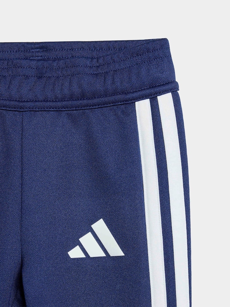 adidas Blue Tiro Essentials Infant Tracksuit Set - Image 7 of 7