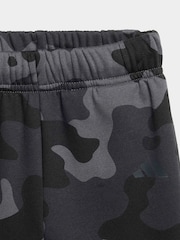 adidas Black Ground Essentials Camo Fleece Infant Kids Sweatshirt & Joggers Set - Image 6 of 8