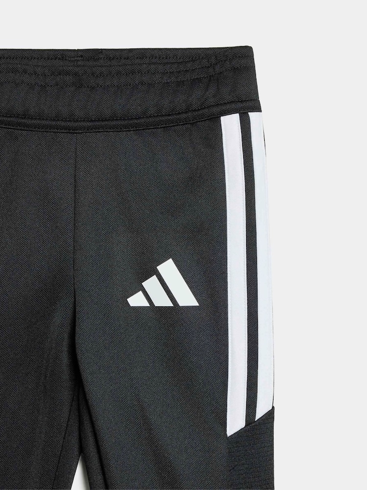 adidas Black Tiro Essentials Infant Tracksuit Set - Image 7 of 7
