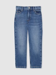 Reiss Blue Ronnie Relaxed-Fit Jeans - Image 2 of 4