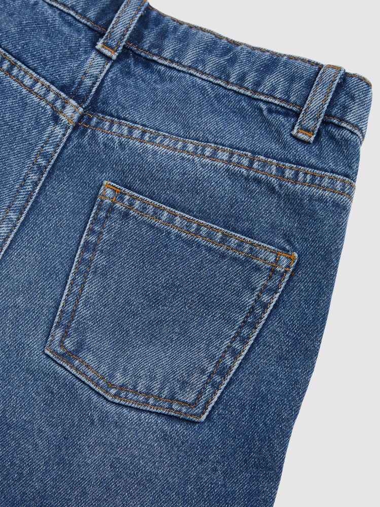 Reiss Blue Ronnie Relaxed-Fit Jeans - Image 4 of 4